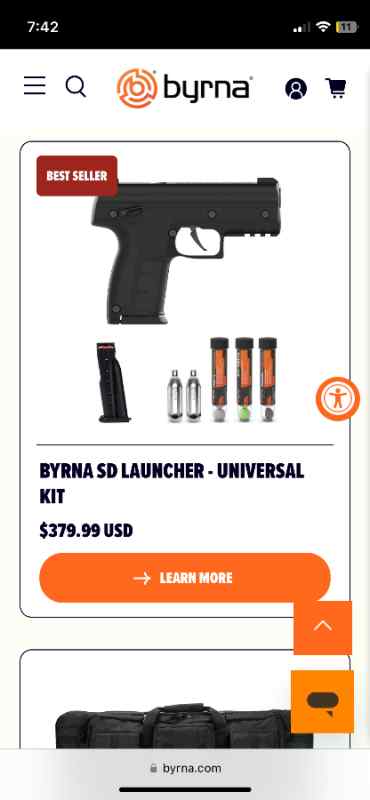 Bryna sd launcher less lethal protection 