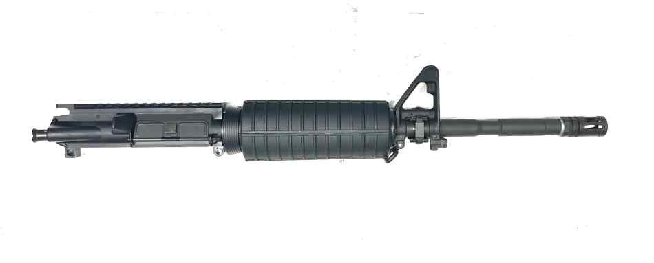 CMMG M4 upper 14.7inch pin &amp; weld A2 flash hider 