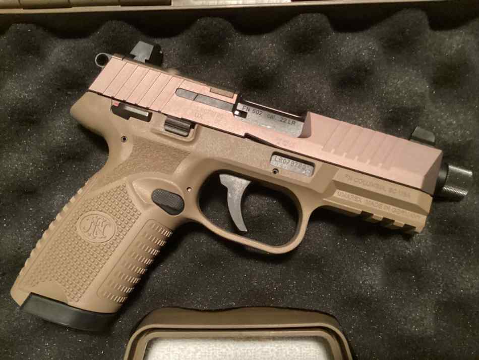 F.N.A. FN-502 Tactical 22 LR. N.I.B.