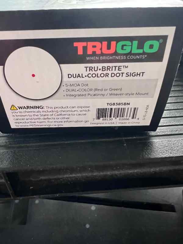 TruGlo Dot sight  /Like New  Orange City