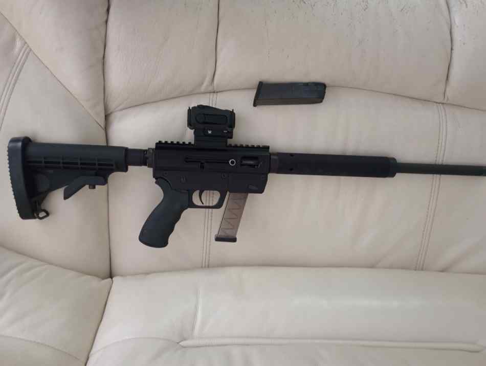 9mm JR carbine takedown in Englewood 