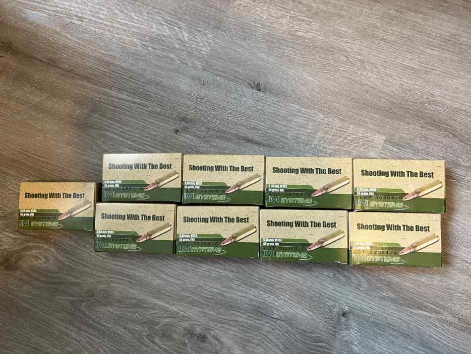 5.56 &amp; 9mm priced for quick sale