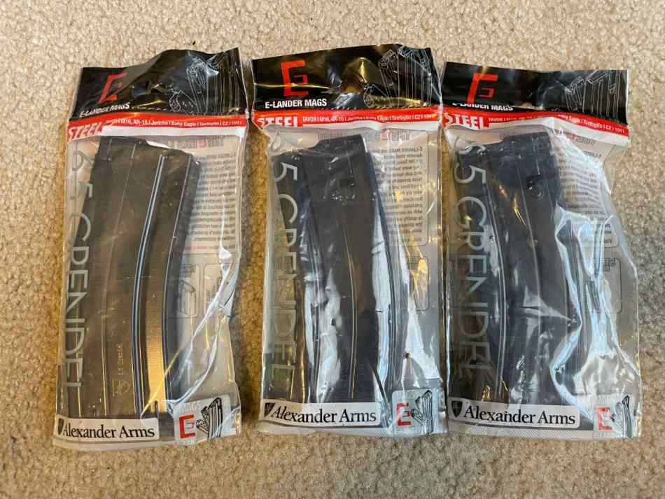 6.5 Grendel AR magazines, Alexander Arms