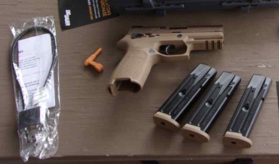 Sig Sauer P320 M18 Carry 9mm 3.9&quot; Pistol