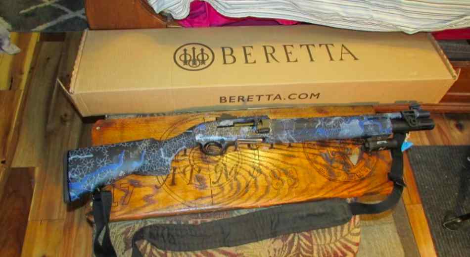 BERETTA A300 ULTI PATROL, BLUE FLECKEL CAMO, 12GA