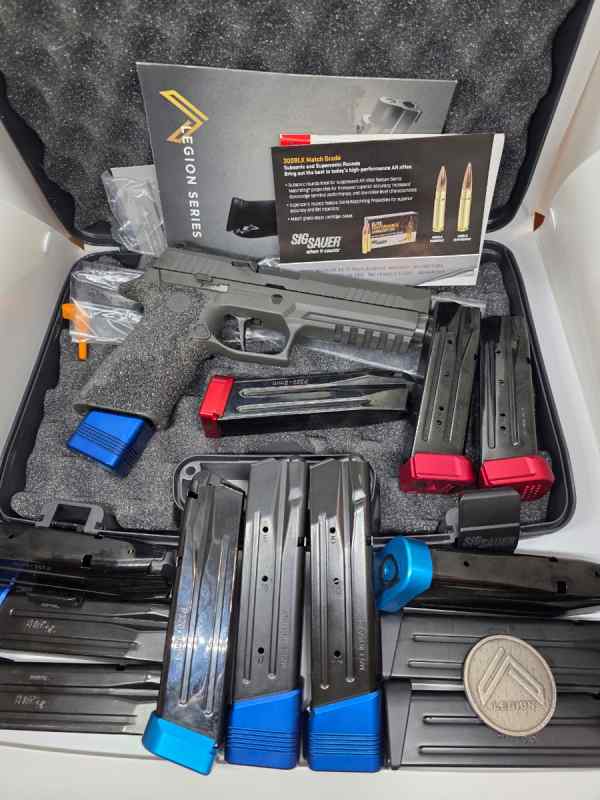 Sig Sauer P320 X5 Legion w/  tons of extras 