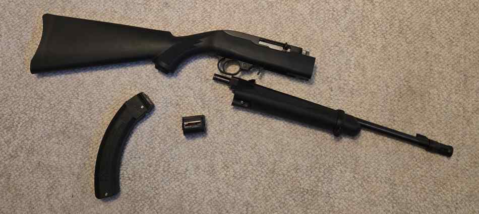 Ruger 10/22 takedown 22lr  $550 OBO 