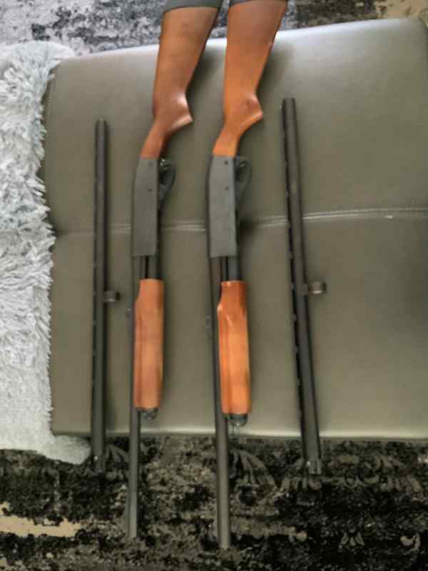Two Remington 870 12 Gauge and 20 Gauge Extras