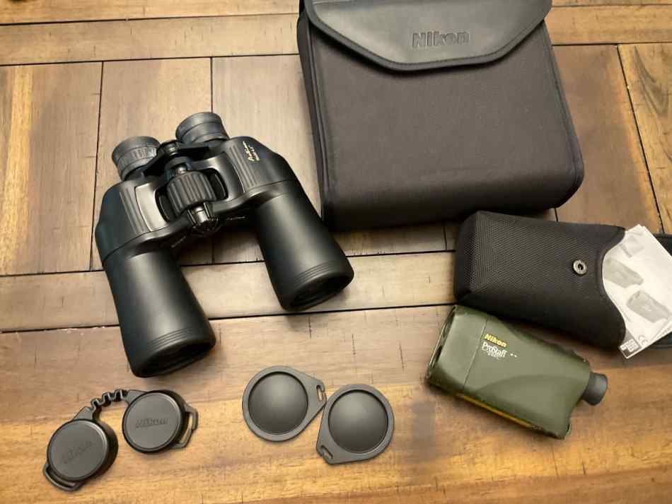 Nikon 10x50 Binoculars, ProStaff 550 laser