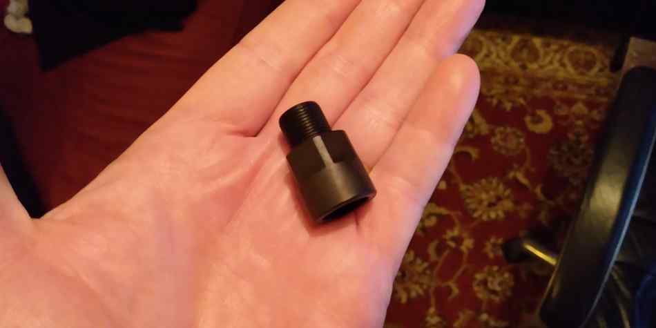 ATI GSG-MP40 MP-40 9MM THREAD ADAPTER 1/2 x28