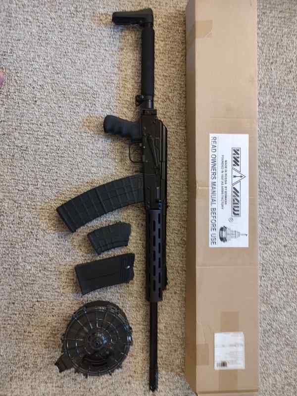 Saiga 12 Semi Auto Shotgun -Full Conversion - NICE