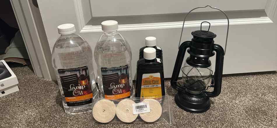 Lamp for hurricane prep
