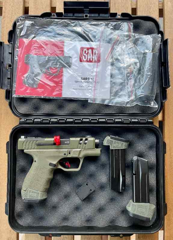 SAR9 GEN2 SUBCOMPACT OD GREEN