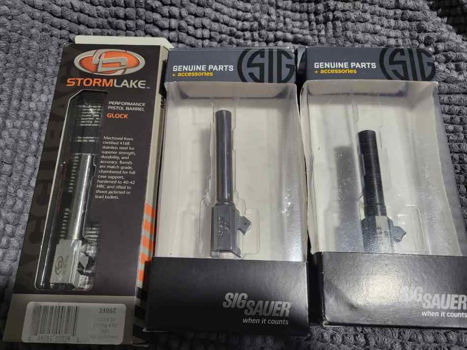 Safe clean out. Barrels, mags, speedloaders, ammo