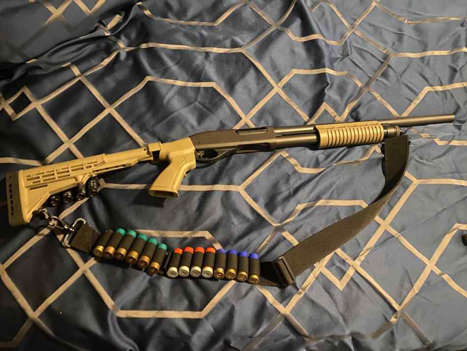 Remington 870 Express 12g w/extra barrel and furni