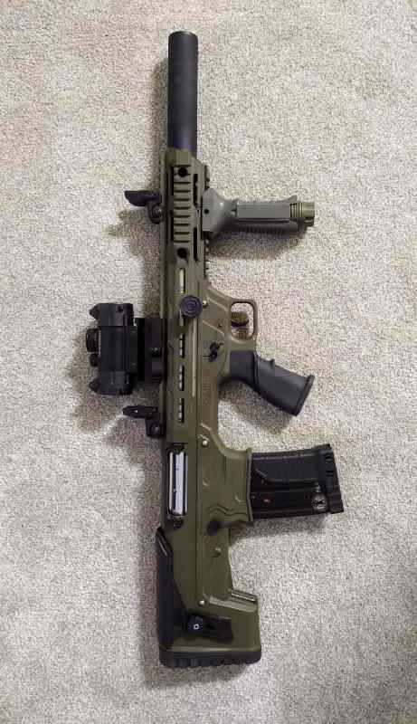 PANZER ARMS BULLPUP SEMI AUTO SHOTGUN