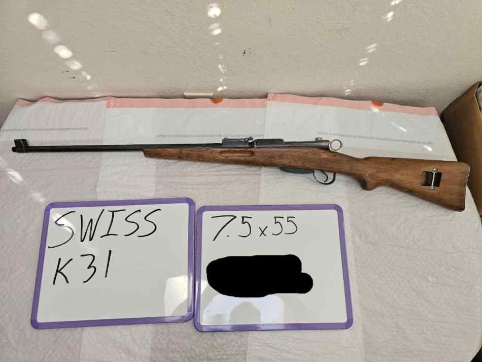 Swiss K31 7.5 Swiss