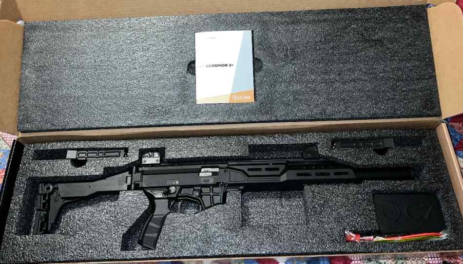 CZ Scorpion 3+ Carbine