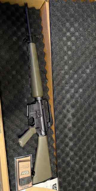 Brownells Colt Retro Rifle 20” M16 5.56 Green AR