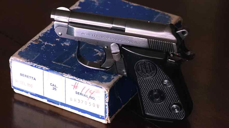 Beretta 950BS .25 ACP – 95% in the Box