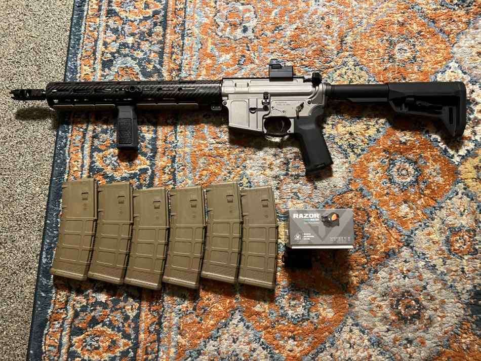 Custom Built Super Light Low Recoil AR-15