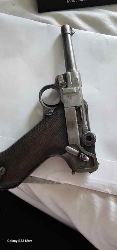 1918 german luger pistol 