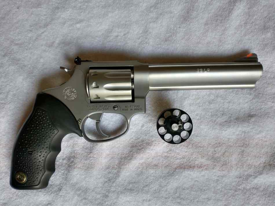 22LR Stainless 6” Revolver Target-Model Taurus