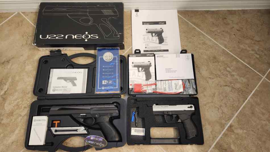 Beretta NEOS, Pink 10-22, P938, Win 94 AE
