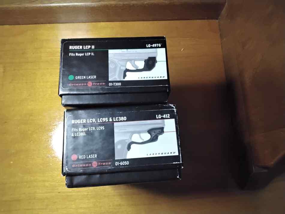 Crimson Trace Laserguards(2) Rugers