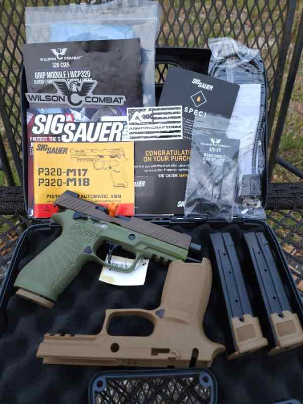 SIG P320 M17 w/ upgrades