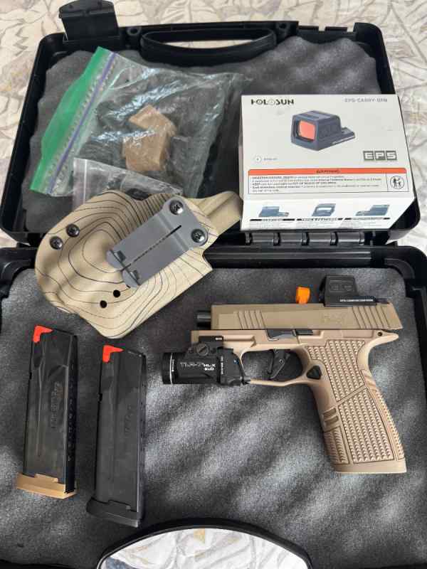 FS Sig Sauer P365 Fde Carry Package W Extras 9mm