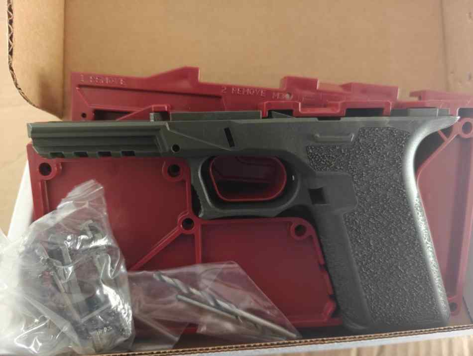 PF940v2 80% Full Size Frame Kit –OD Green G17/G2