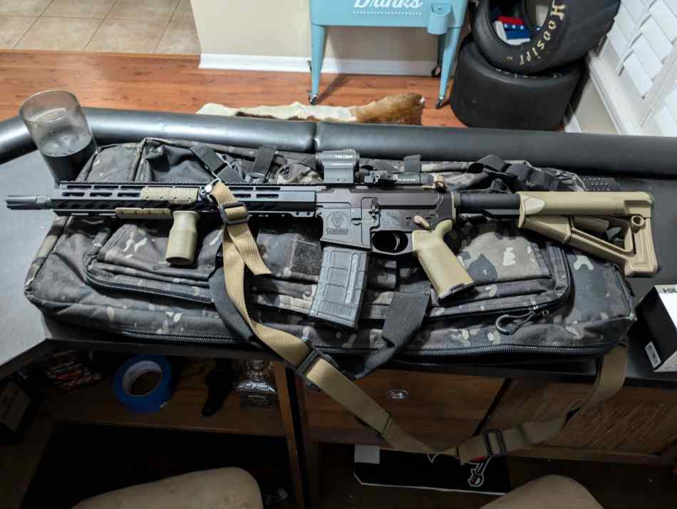 AR-15 premiere firearms 556 with accessories