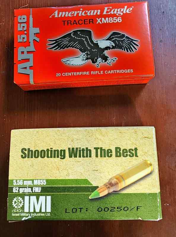 5.56 Ammo American Eagle and IMI