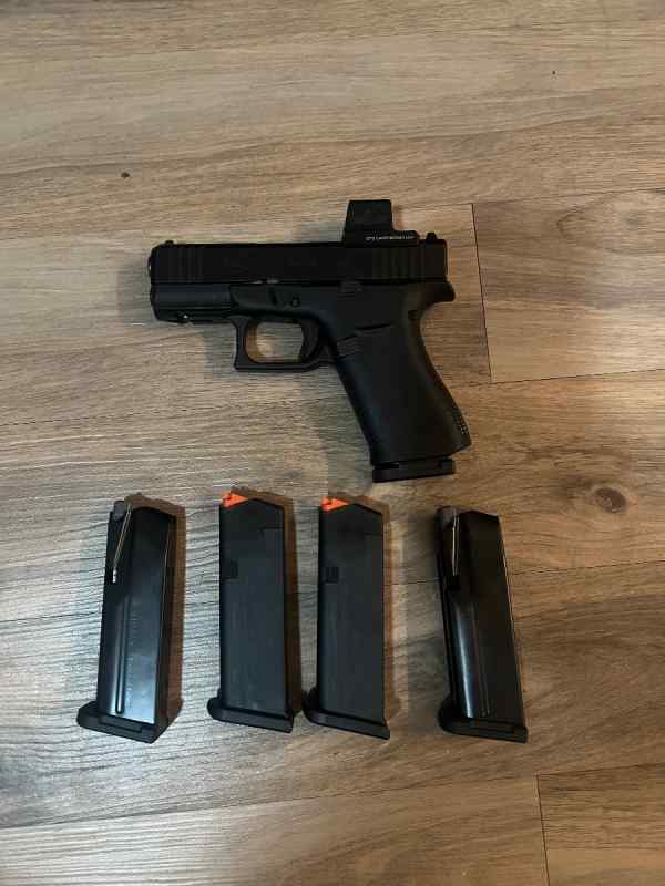 Glock 43X with 15rd mag