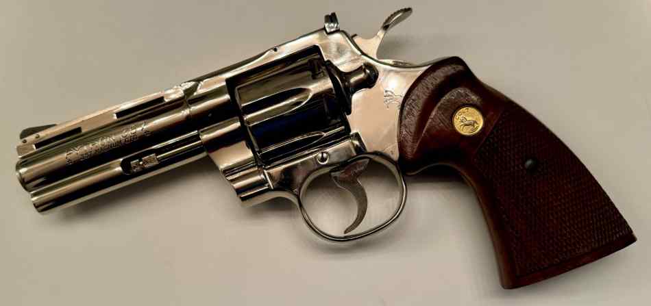 Colt Python 357 Magnum Revolver Vintage
