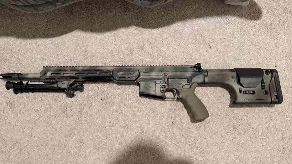 LMT MWS .308 battle rifle.
