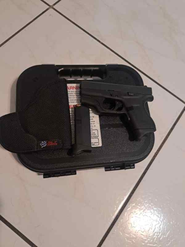 Glock 42 w Crimson Trace laser grip