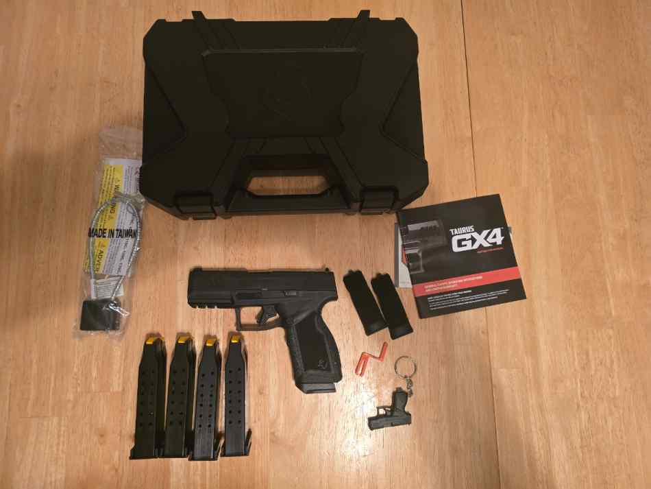 Taurus  USA GX-4 Carry Pistol Bundle TORO OR 9mm