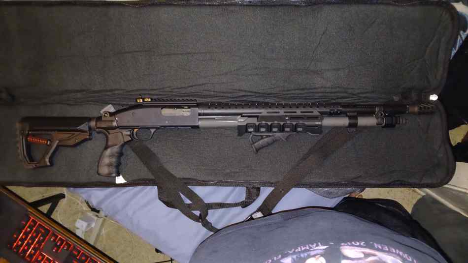 Modded Mossberg 590A1 Tactical - 9 shot NEW