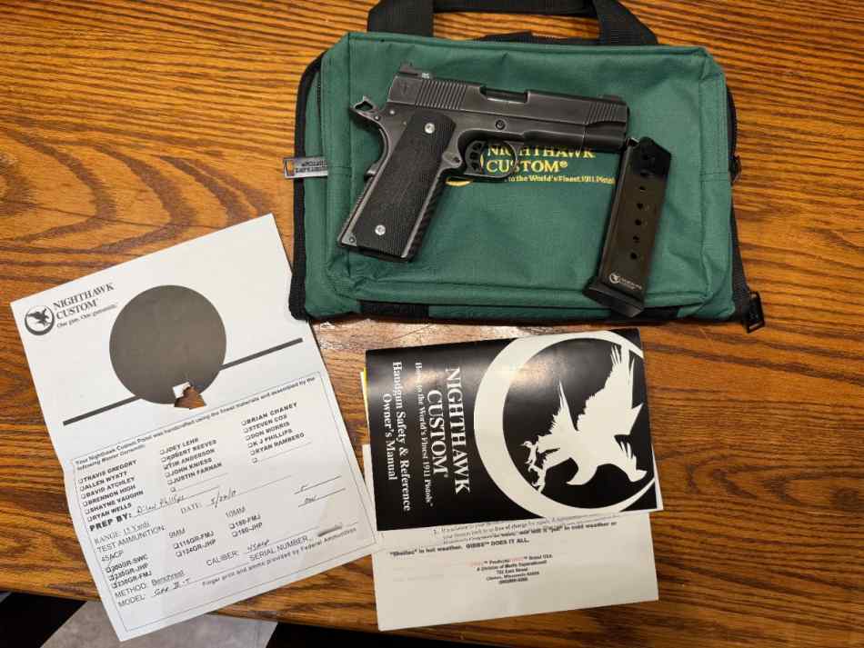 Nighthawk Customs Templar 45ACP