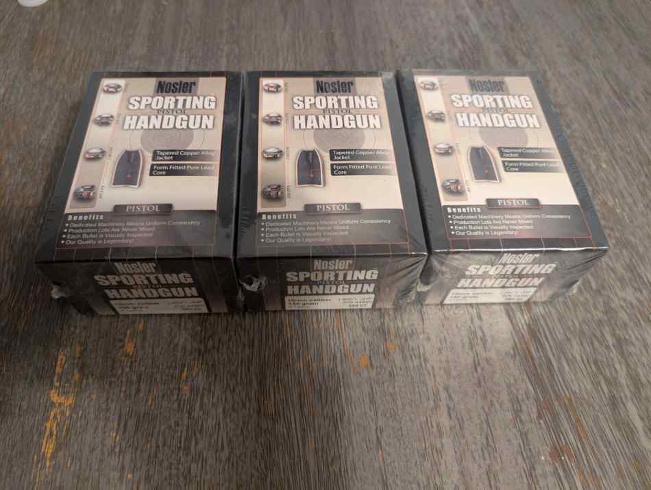 750 10mm bullets, 150gr Jacketed Hallow Points 