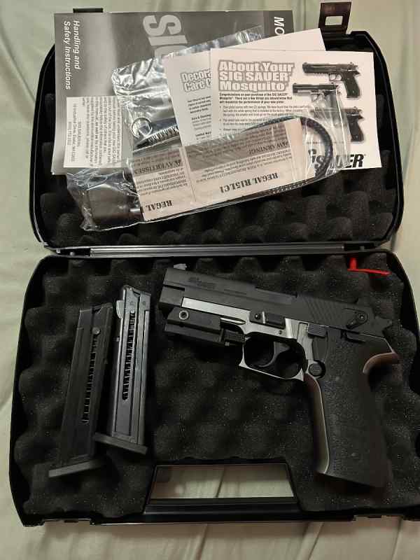 Sig Sauer Mosquito .22LR with Laser