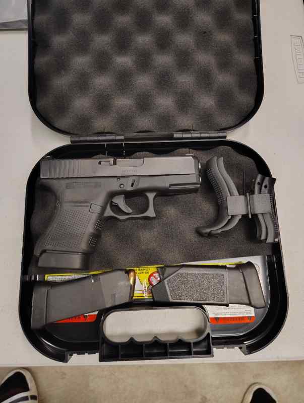 Saiga 12 w/ 2 magazines  , Glock 30 Gen4 in case