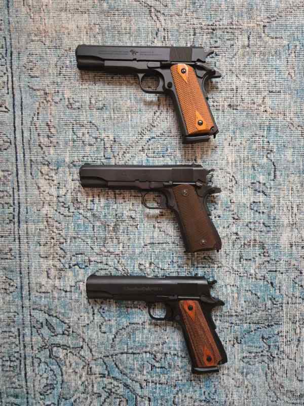 1911 Trio: Auto-Ordnance / Charles Daly / Cimarron
