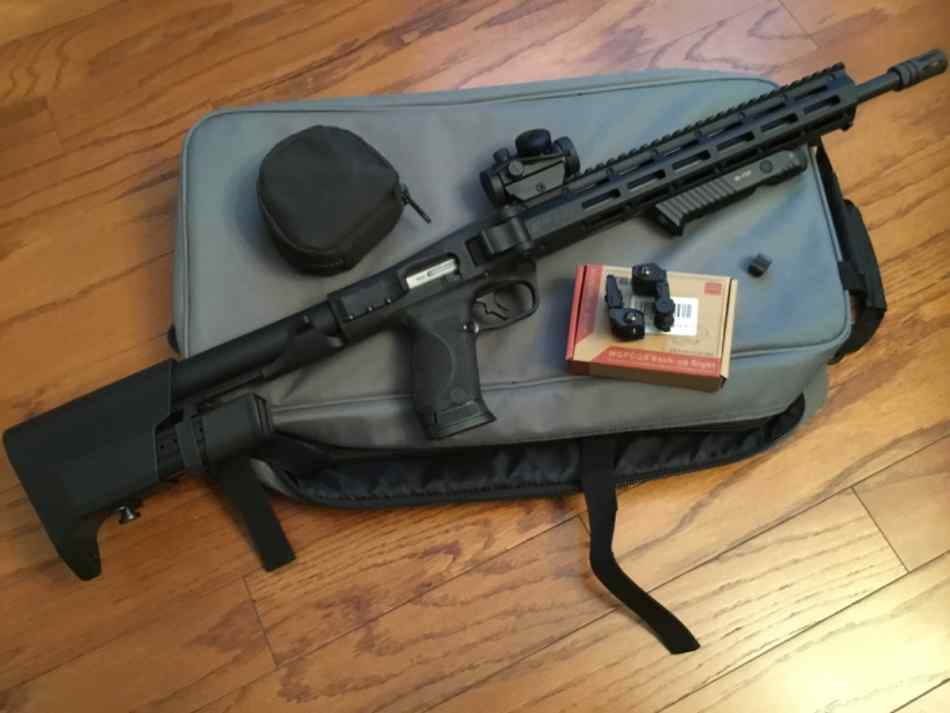 THE BANGER S&amp;W 9MM FOLDING CARBINE