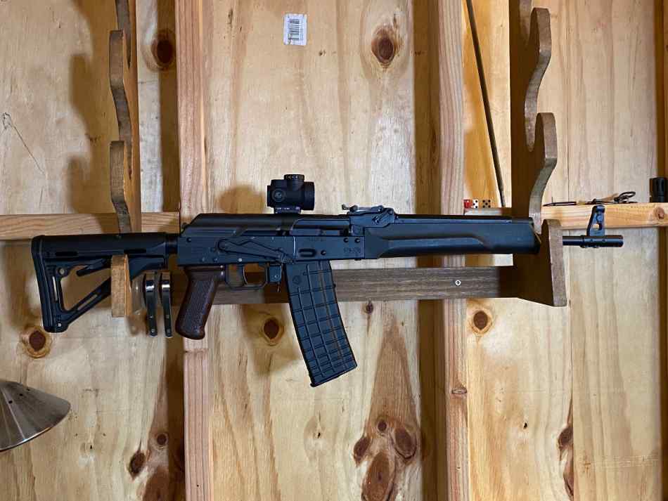 Saiga ak47 556/223 trijicon ALG RS regulate 