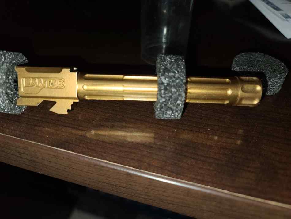 Lantac 9INE Glock 17 match grade threaded barrel 