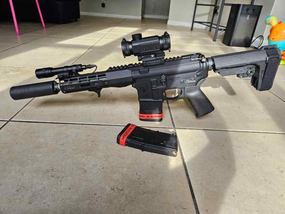 AR15 custom build in 300 blackout 
