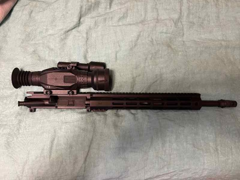 Psa upper with sight mark night vision